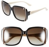Thumbnail for your product : Ferragamo 56mm Sunglasses