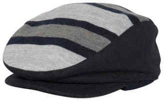 Armani Junior Felt & Knitted Wool Blend Coppola Hat