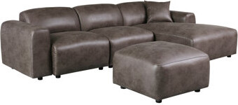 Ebern Designs Modular Upholstered Conversation Set – Indoor Lounge Furniture With Sofa, Chairs & Tables For Living Room