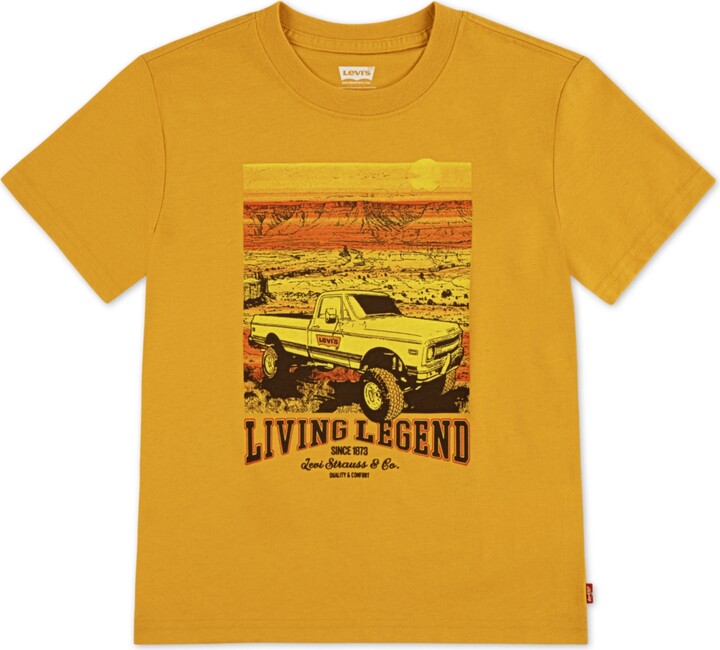Levi's Little Boys Big Rig Short Sleeve T-Shirt