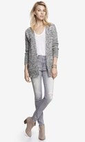Thumbnail for your product : Express High Waisted Hip Zip Jean Legging