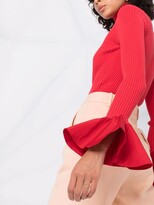 Thumbnail for your product : Elisabetta Franchi Ribbed-Knit Roll-Neck Jumper