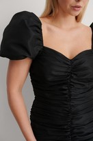 Thumbnail for your product : NA-KD Puffy Sleeve Draped Mini Dress