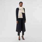 Thumbnail for your product : Burberry Archive Shield Silk Jacquard Puffer Scarf