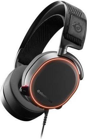 SteelSeries Arctis Pro High Fidelity Gaming Headset - Hi-Res Speaker Drivers - DTS Headphone: X v2.0 Surround for PC, Black