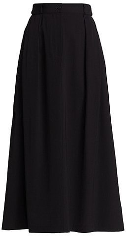 The Row Jaako Wool Midi Skirt - ShopStyle
