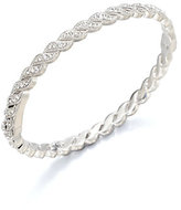 Thumbnail for your product : Adriana Orsini Pavé Crystal Feather Bracelet