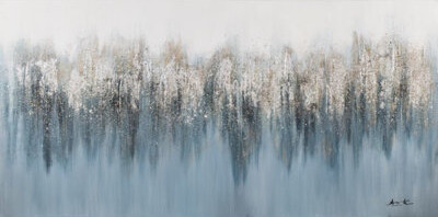 Mercer41 Caribbean Glimmer - Unframed Print on Canvas