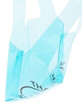 Thumbnail for your product : Ground Zero Smiley-logo transparent tote bag