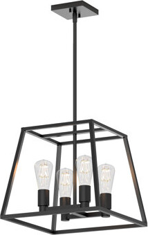 Gracie Oaks Jamicka 4 - Light Lantern Geometric Pendant