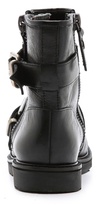 Thumbnail for your product : Luxury Rebel shoes Cleary Flat Buckle Booties