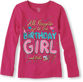 Thumbnail for your product : Children's Place Birthday girl graphic tee