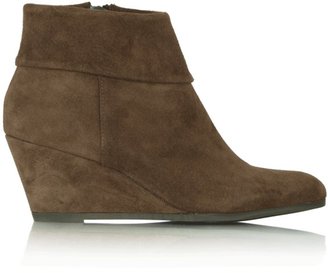 Lamica Acimal 73 Brown Suede Wedge Ankle Boot