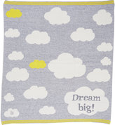 Thumbnail for your product : Bonnie Baby Cloud & "Dream Big" Intarsia-Knit Blanket