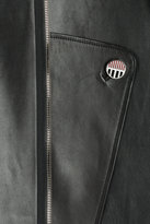 Thumbnail for your product : Anthony Vaccarello Boxy Leather Jacket