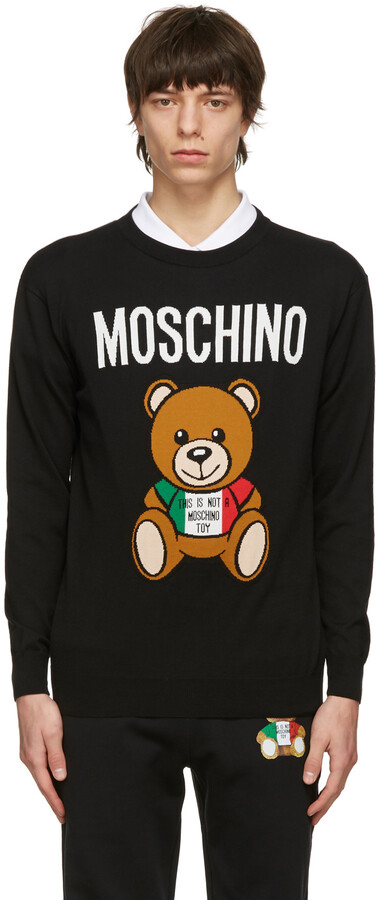 moschino sweater bear