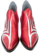 Thumbnail for your product : Chiara Ferragni Metallic Pointed-Toe Booties