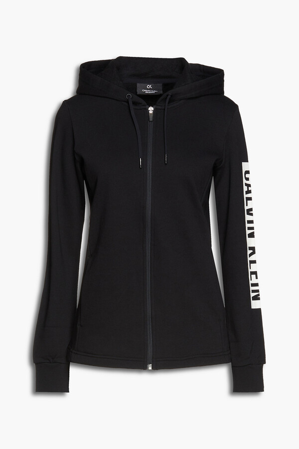 calvin klein zip up hoodie womens