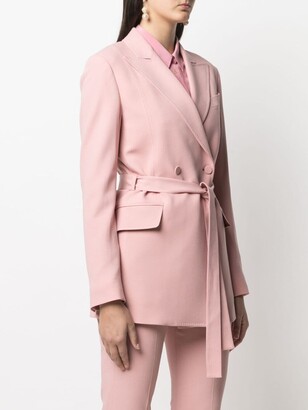 Paul Smith Belted Double-Breasted Blazer