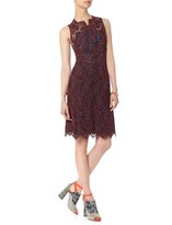 Thumbnail for your product : Carven Burgundy Lace Dress