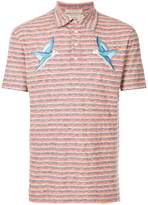 Thumbnail for your product : MAISON KITSUNÉ striped polo shirt