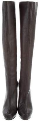 Jean-Michel Cazabat Leather Knee-High Boots w/ Tags