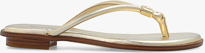 MICHAEL Michael Kors Gold Women's Sandals | ShopStyle