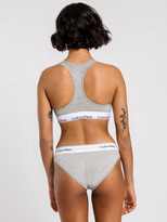 Thumbnail for your product : Calvin Klein Modern Cotton Unlined Bralette in Grey