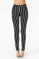 Thumbnail for your product : Nasty Gal Motel Jordan Skinny Jeans - Stripe