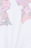 Thumbnail for your product : Boy Meets Girl 'Alice' Floral Logo Tee (Juniors)