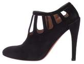 Thumbnail for your product : AlaÃ ̄a Suede Cutout Ankle Boots Black AlaÃ ̄a Suede Cutout Ankle Boots