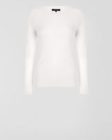 Thumbnail for your product : Jaeger Cashmere Knit With Side Panel