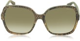 Thumbnail for your product : Jimmy Choo LORI/S 6UJDB Oversize Python Print Acetate Women's Sunglasses