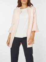 Thumbnail for your product : Blush Flute Sleeve Collarless Jacket