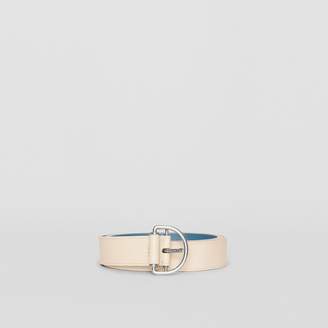 Burberry Grainy Leather D-ring Belt