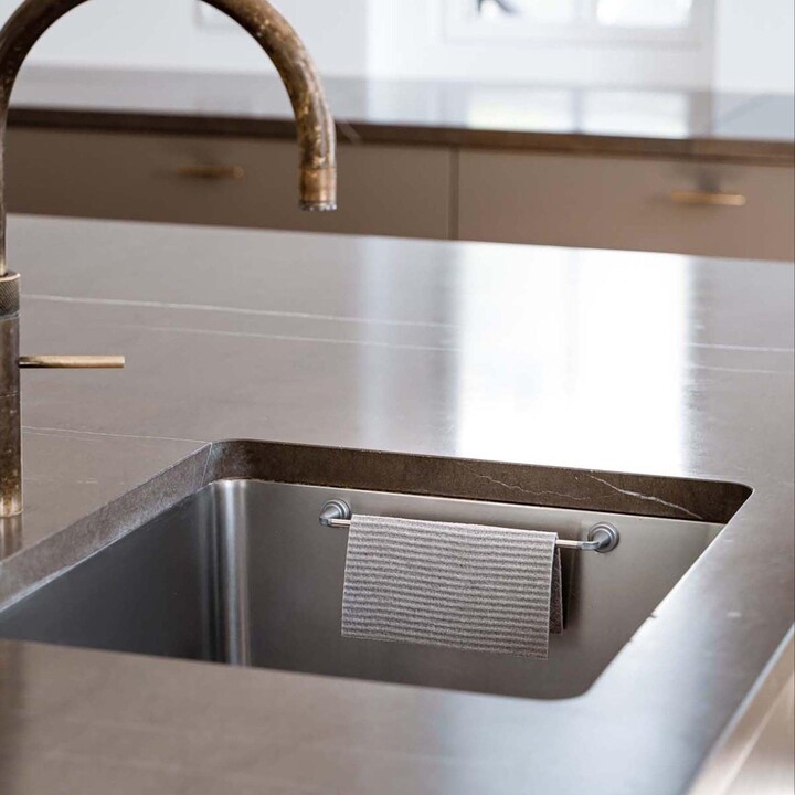 Etsy Magnetic Dishcloth Holder, Steel - Work On Most Sinks