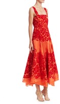 Thumbnail for your product : Rosie Assoulin A-Line Silk Cocktail Dress