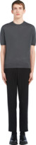 Thumbnail for your product : Prada Worsted Wool Crew-neck Sweater