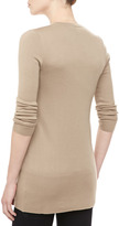Thumbnail for your product : Michael Kors Cashmere V-Neck Cardigan, Fawn