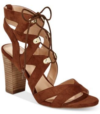 XOXO Barnie Lace-Up Sandals