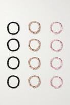 Thumbnail for your product : Slip Set Of 12 Small Silk Hair Ties