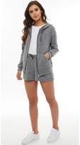 Thumbnail for your product : Board Angels Womens Marl Terry Fleece Shorts Navy