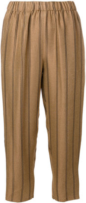 Forte Forte pinstripe cropped trousers