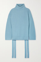 Thumbnail for your product : Jason Wu Collection Oversized Ribbed Cashmere Turtleneck Sweater