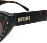 Thumbnail for your product : Moschino studded cat eye sunglasses