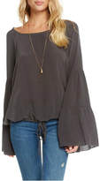 Thumbnail for your product : Chaser Silk Boho Top