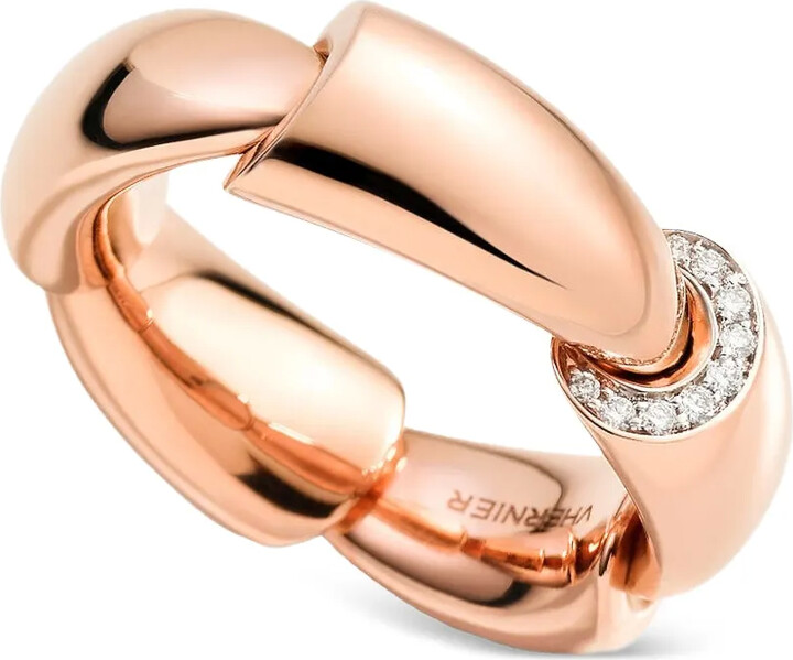 Vhernier Calla diamond ring