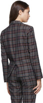 Thumbnail for your product : 6397 Purple Check Perfect Blazer