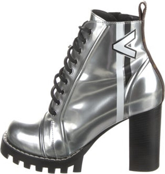 louis vuitton patent leather boots