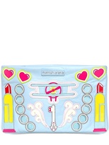 Thumbnail for your product : Manish Arora Lipstick Appliqués Leather  Pouch
